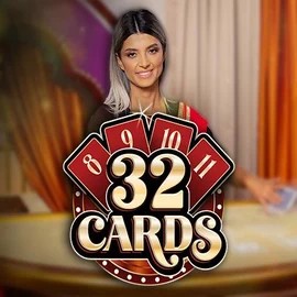 32 Cards casino game by Ezugi – featured logo at VipLuck Casino