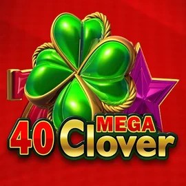 Logo of 40 Mega Clover from Amusnet Interactive at VipLuck Casino