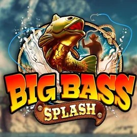 Big Bass Splash online game logo by Pragmatic Play on vipsluck.ch