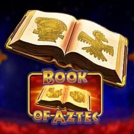 Book of Aztec slot logo by Amatic Industries at VipLuck CasinoBook of Aztec