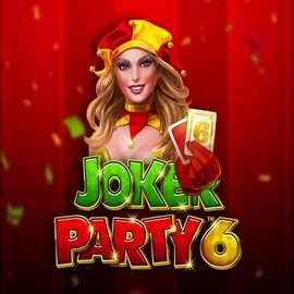 Joker Party 6 logo by Greentube at VipLuck Casino
