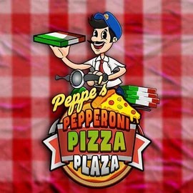 Peppe’s Pepperoni Pizza Plaza logo – Slots by Pragmatic Play at VipLuck Casino
