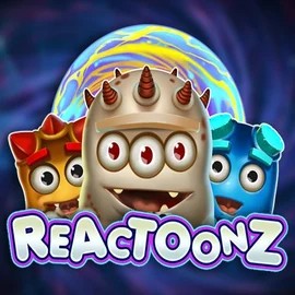 Official Slots logo: Reactoonz by Play'n GO at VipLuck Casino