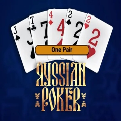 Russian Poker slot visual from OneTouch Games available on vipsluck.ch